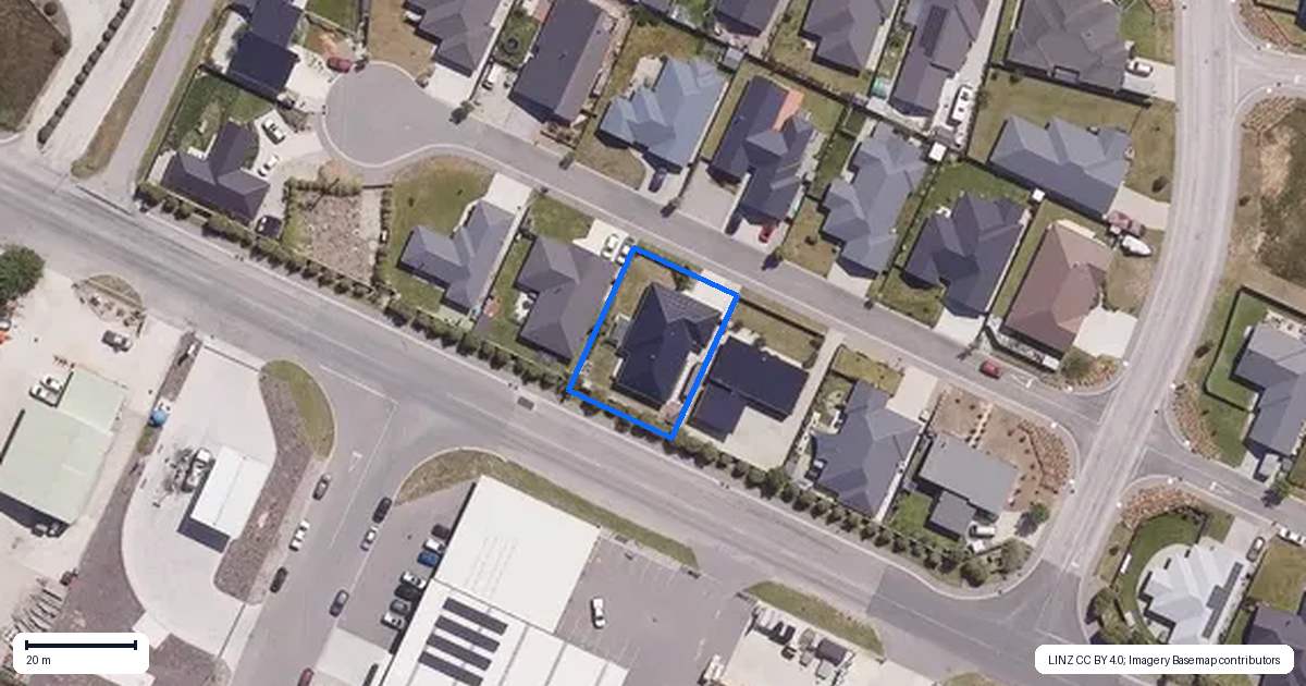 Property context map for 7 Phoenix Place, Cromwell