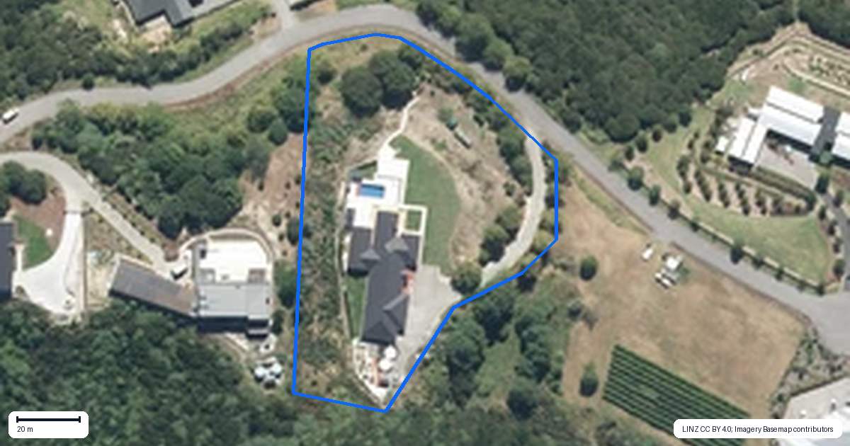 Property context map for 99 Stoneridge Terrace, Whitford