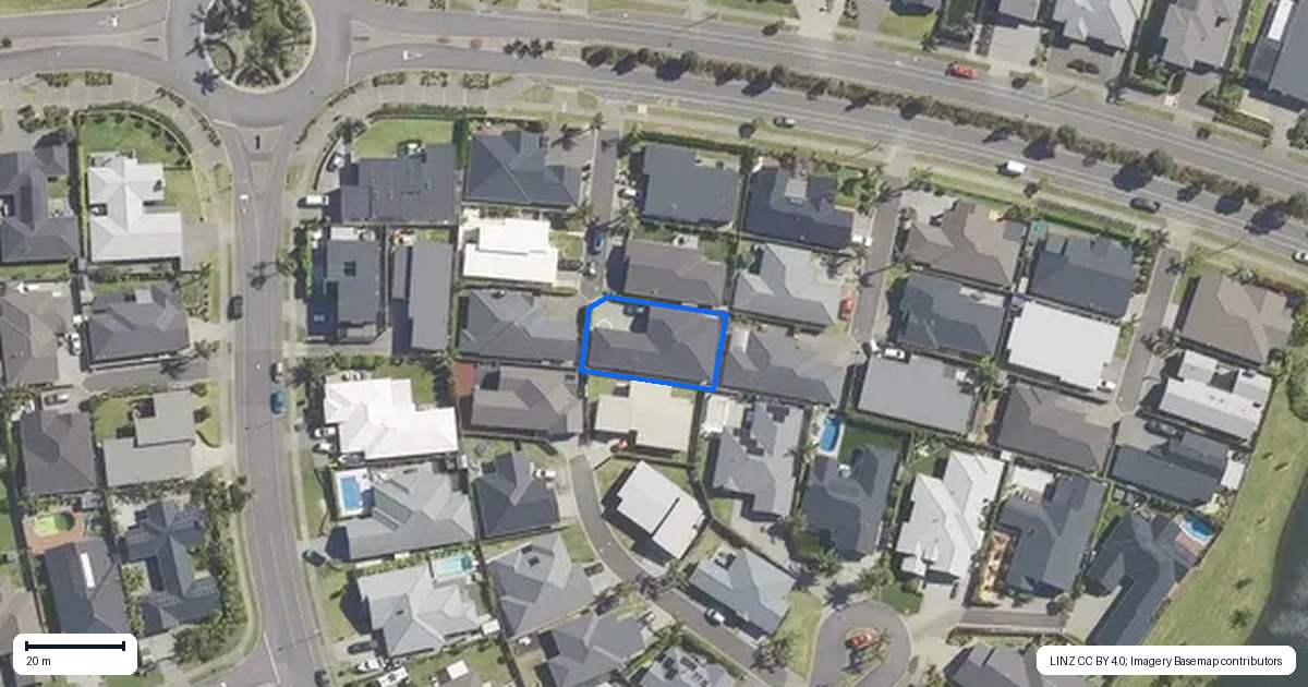 Property context map for 62C The Boulevard, Papamoa Beach, Papamoa