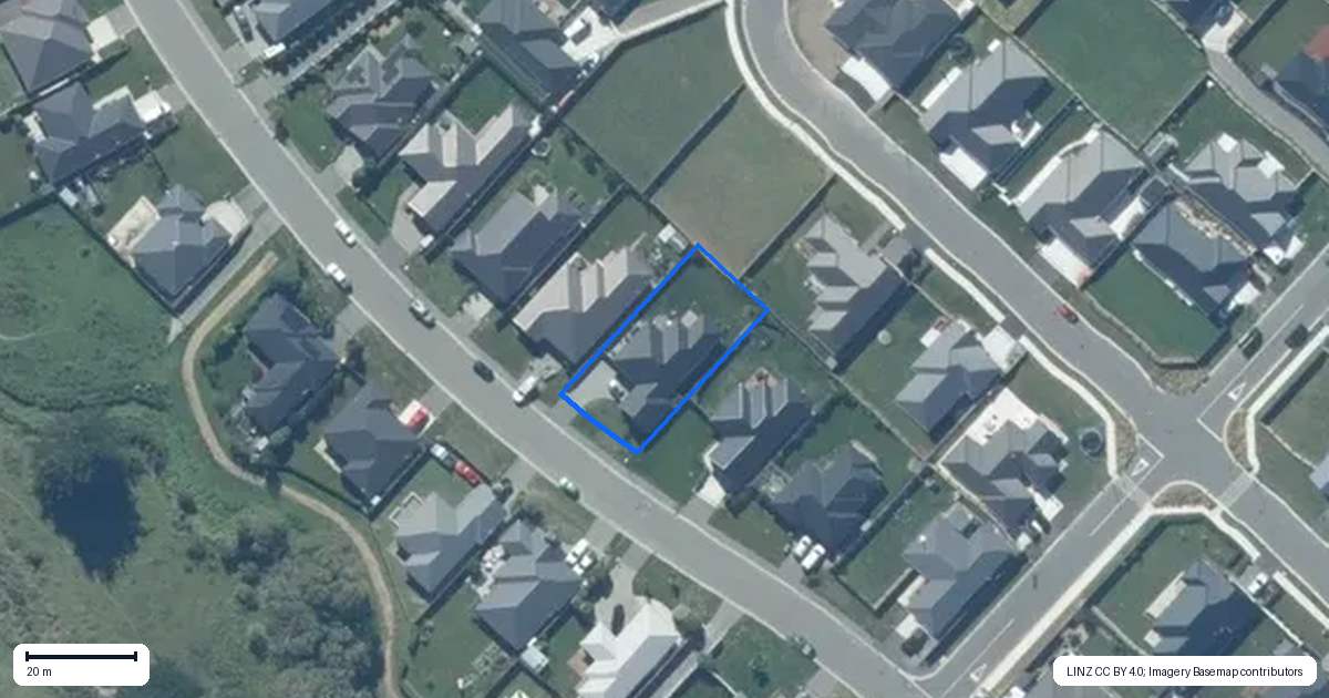 Property context map for 57 Clausen Avenue, Leeston