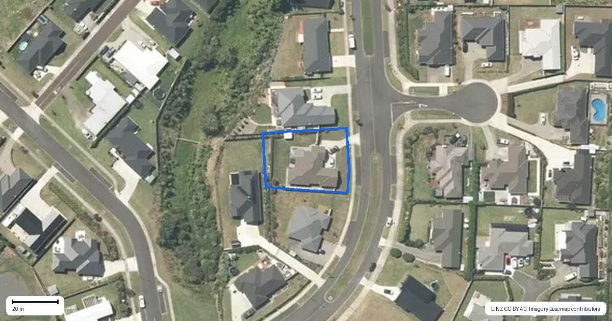 Property context map for 12 Bragato Way, Te Kauwhata