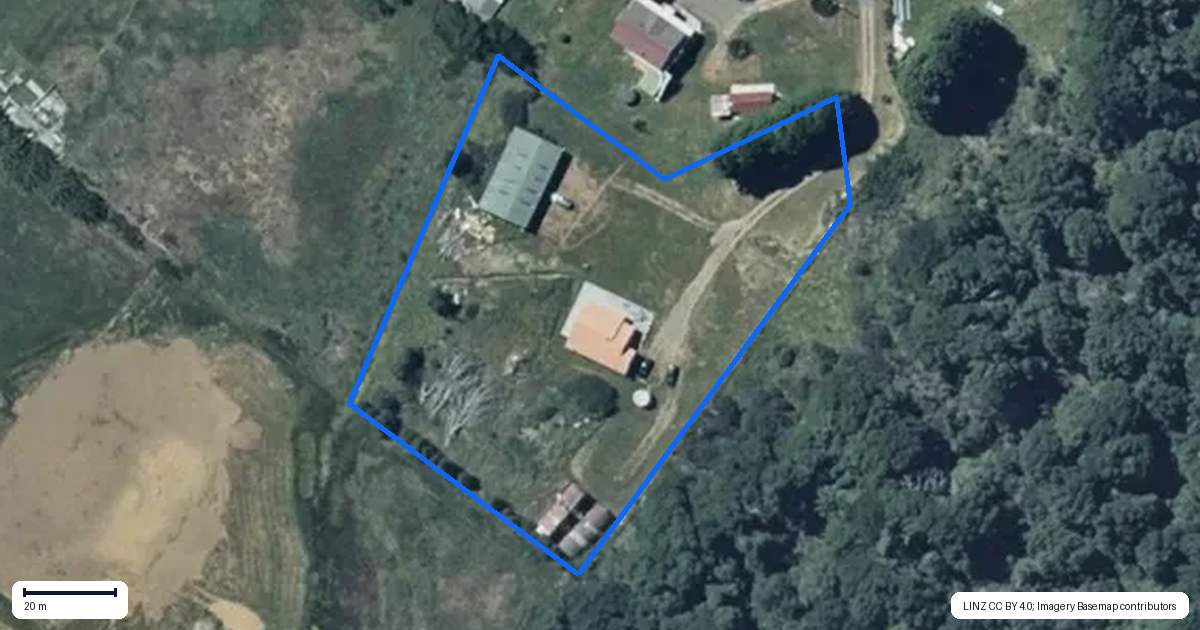 Property context map for 34 Kaha Street, Rangataua, Ohakune