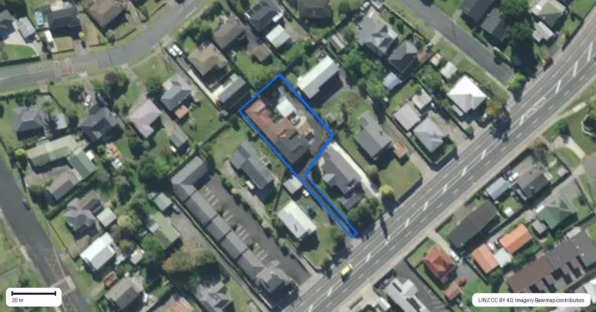 Property context map for 356A Western Hills Drive, Avenues, Whangarei