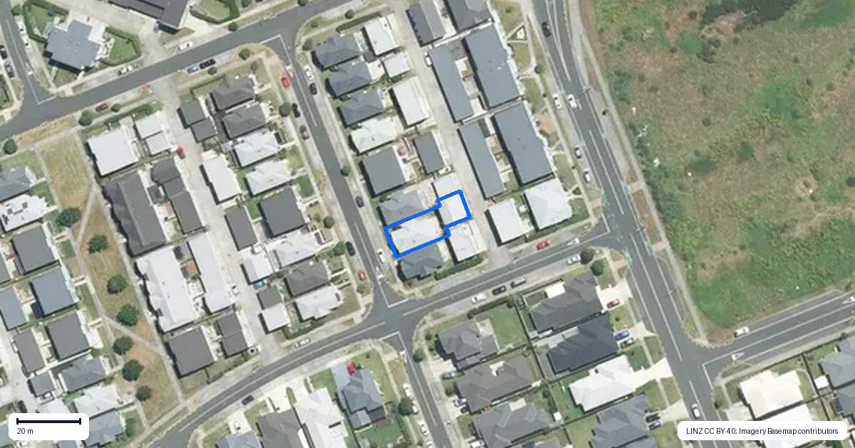 Property context map for 35 Treestump Road, Takanini, Auckland