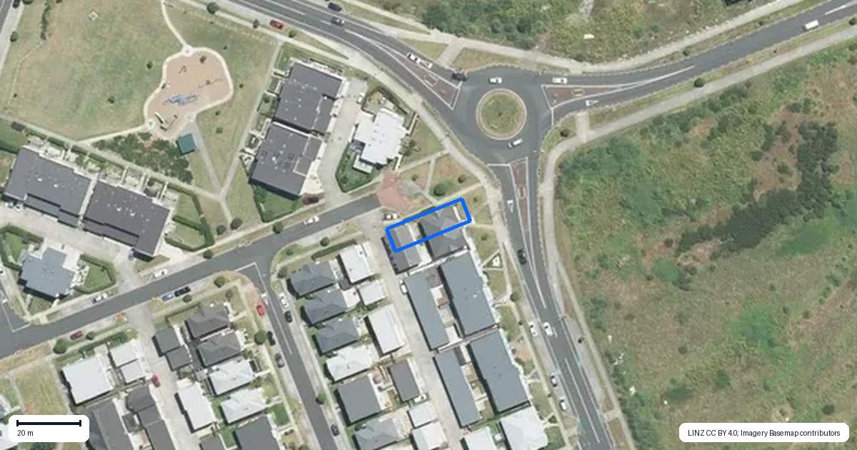 Property context map for 106 Arion Road, Takanini, Auckland