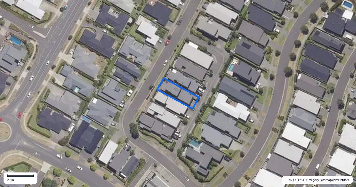 Property context map for 7 Tuatua Lane, Papamoa Beach, Papamoa