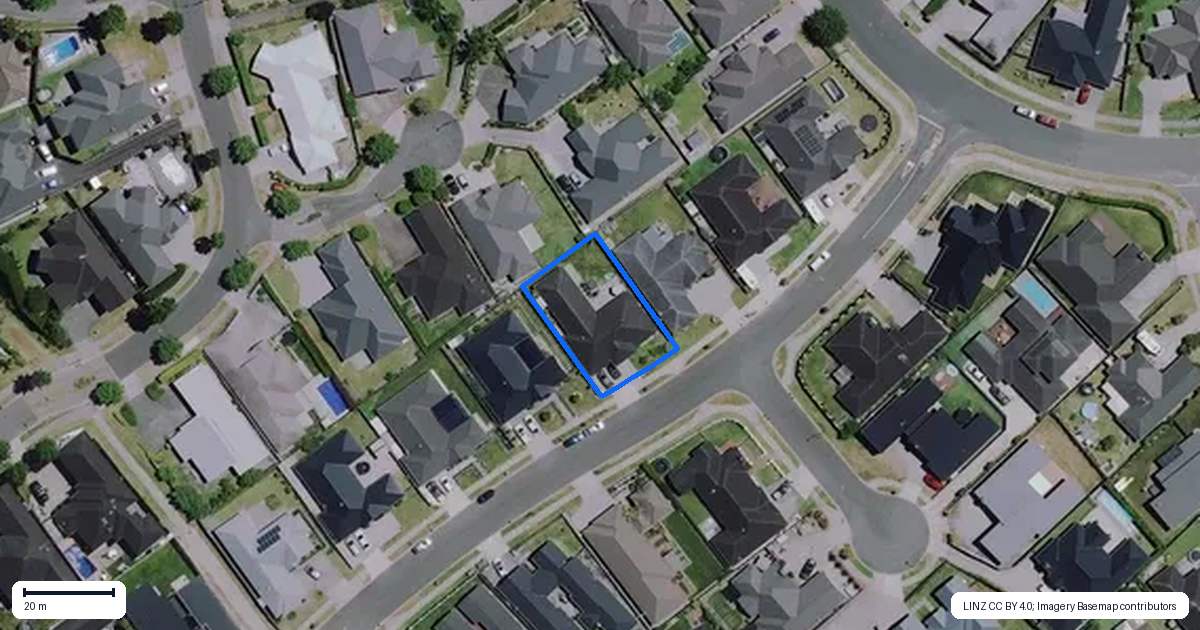 Property context map for 37 Batten Drive, Flagstaff, Hamilton