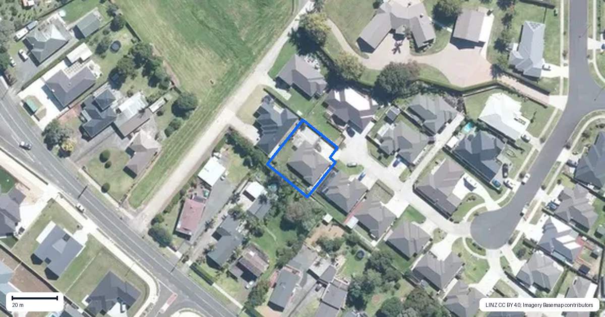 Property context map for 7 Darnika Way, Patumahoe, Pukekohe