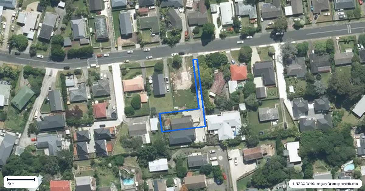 Property context map for 58 Awaruku Road, Torbay, Auckland