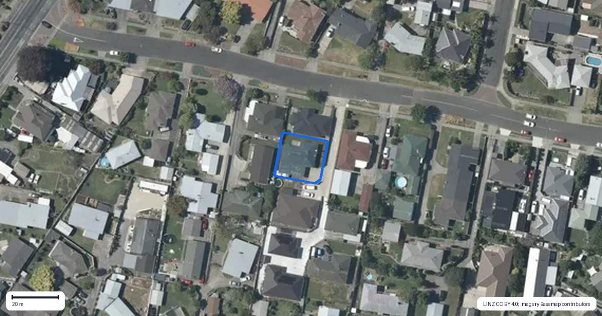 Property context map for 9B Gebbie Road, Taradale, Napier
