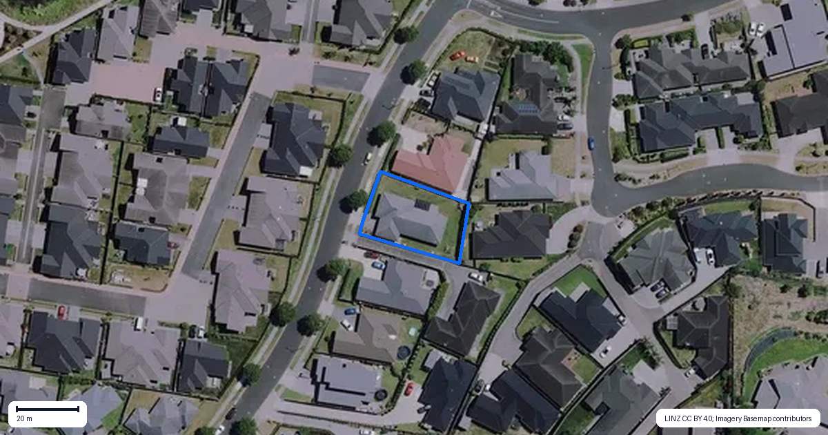 Property context map for 44 Keston Crescent, Flagstaff, Hamilton