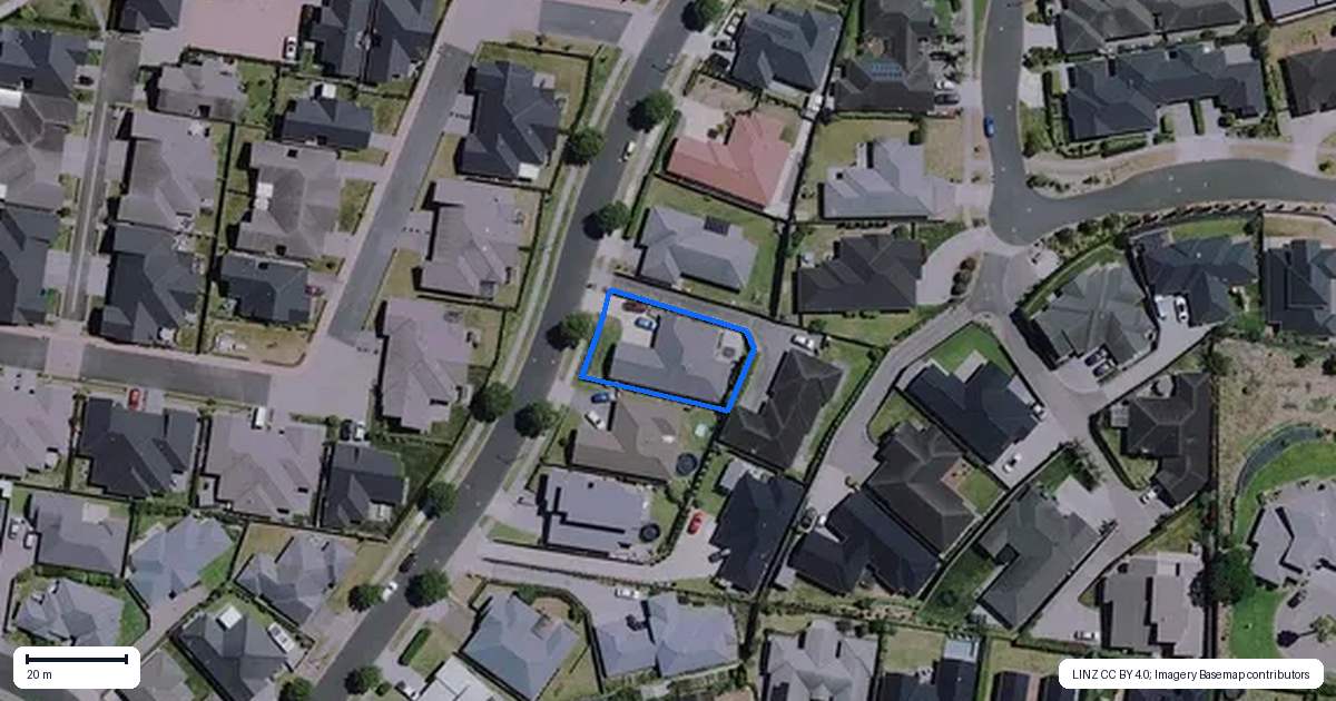 Property context map for 40 Keston Crescent, Flagstaff, Hamilton