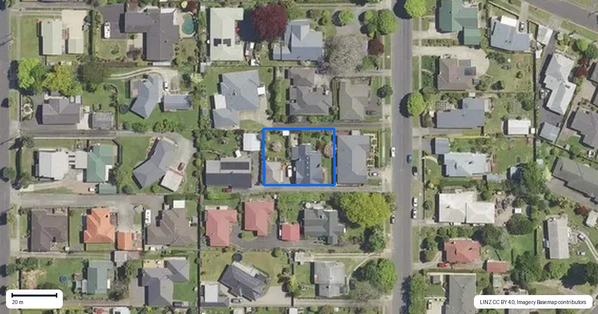 Property context map for 67B Boucher Avenue, Te Puke
