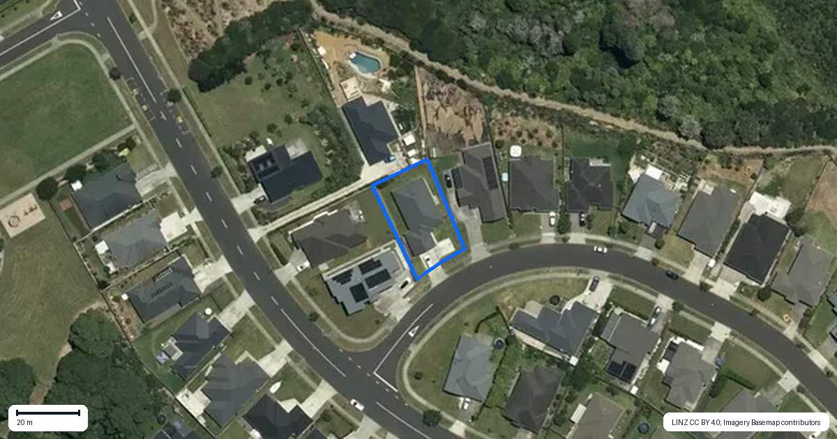 Property context map for 3 Muirhill Place, Pokeno