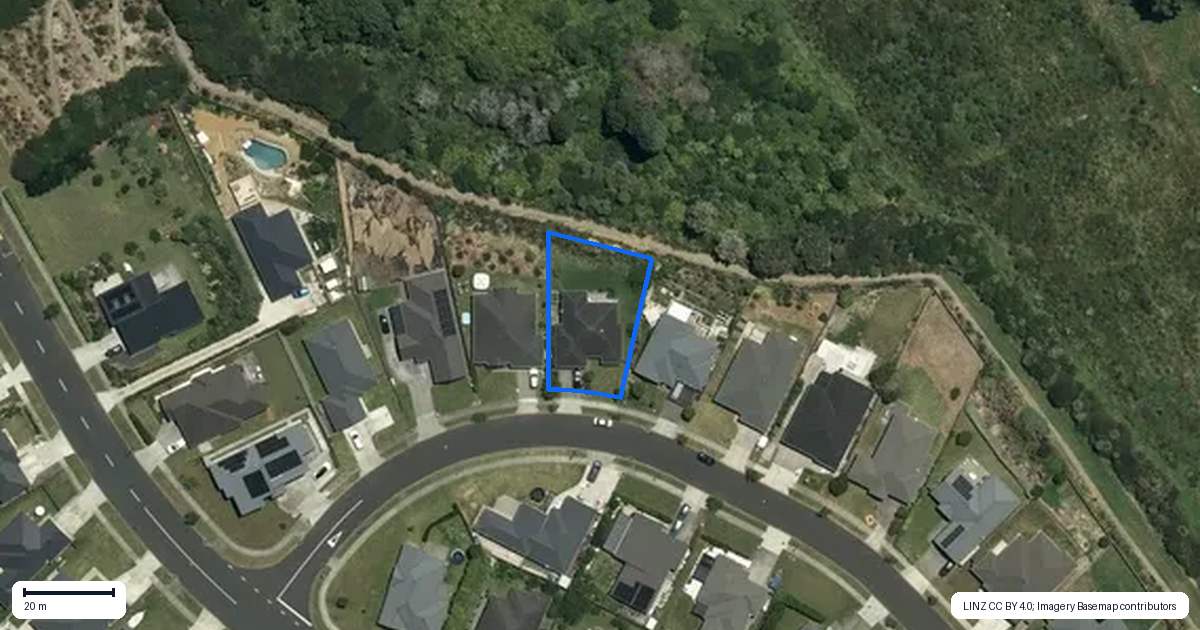 Property context map for 9 Muirhill Place, Pokeno