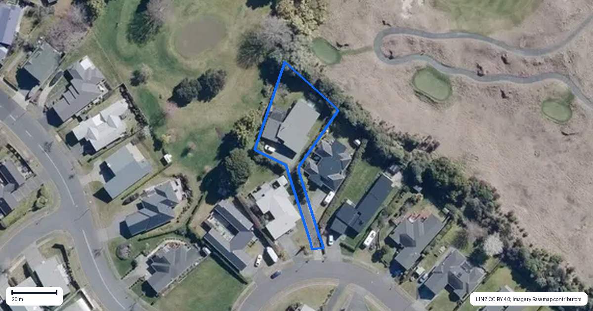 Property context map for 7 Bodes Lane, Kinloch, Taupo