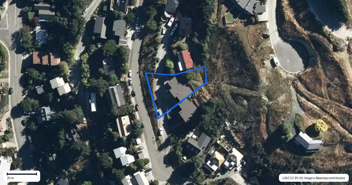 Property context map for 15A MacKinnon Terrace, Sunshine Bay, Queenstown