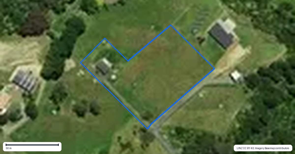 Property context map for 74A Onewhero-Tuakau Bridge Road, Onewhero