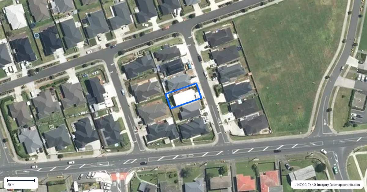 Property context map for 6 Millfield Lane, Papakura