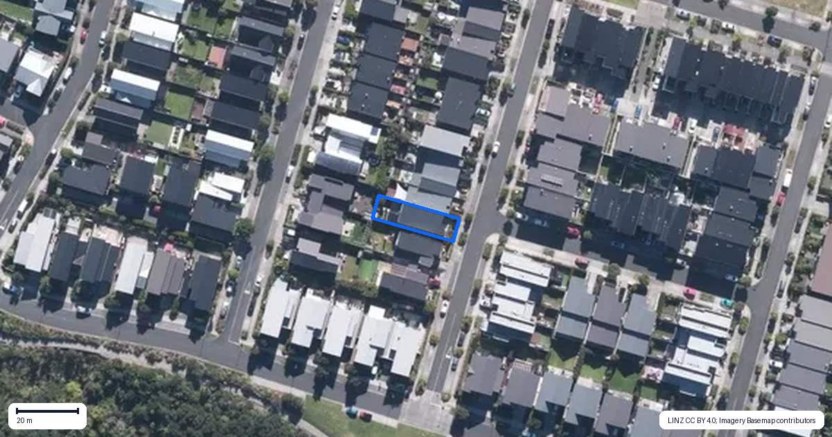 Property context map for 6 Tuatua Road, Hobsonville, Auckland
