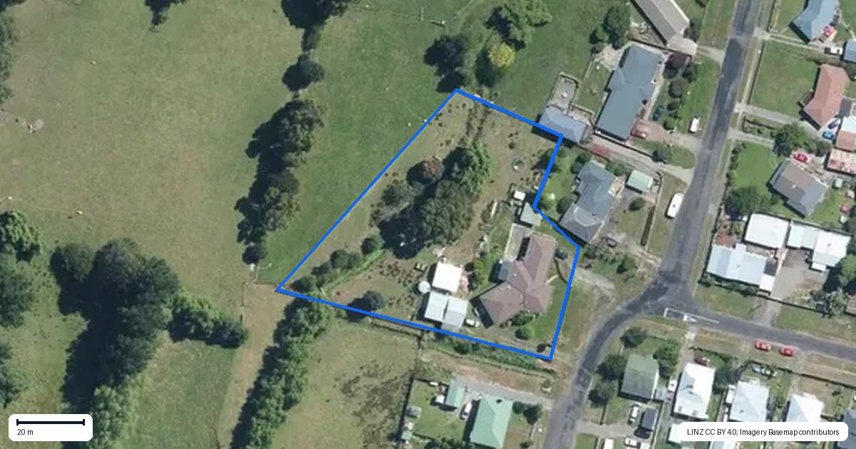 Property context map for 73 Fergusson Street, Woodville
