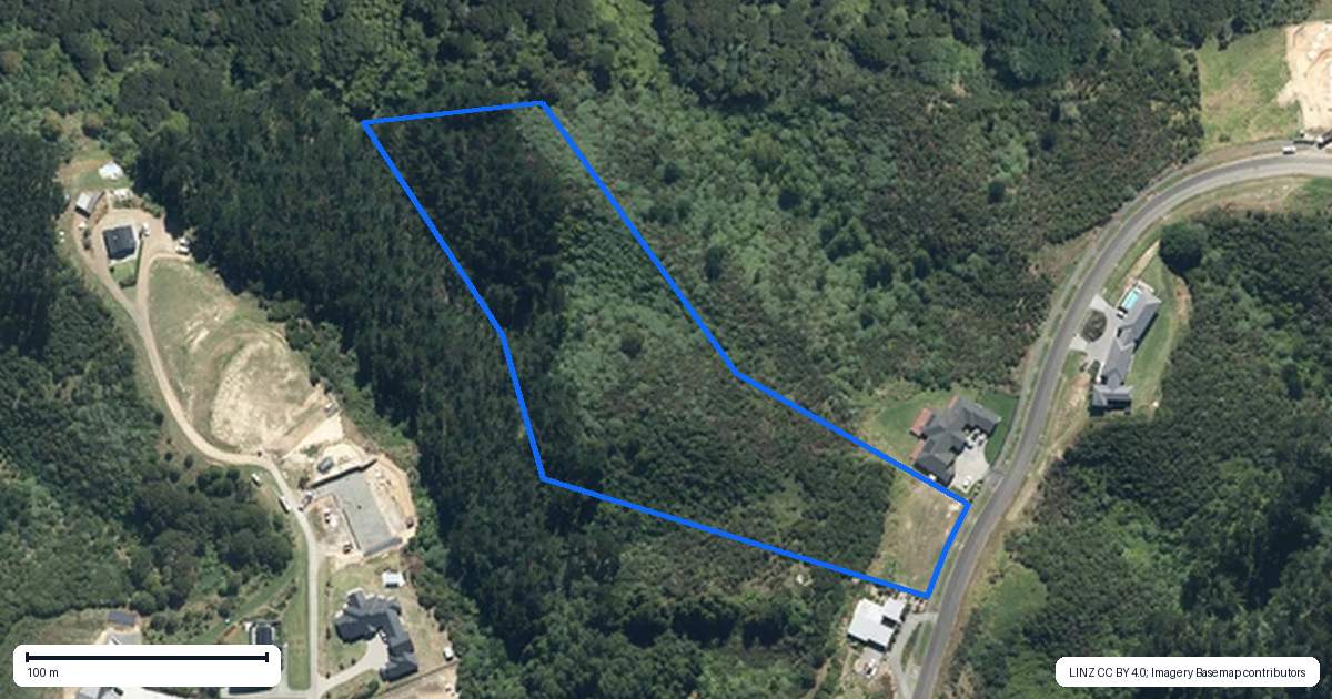 Property context map for 106 Solway Road, Whitford