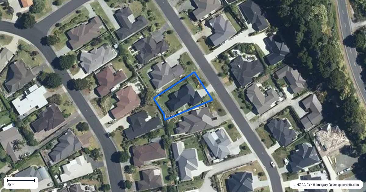 Property context map for 8 Northwood Close, Warkworth