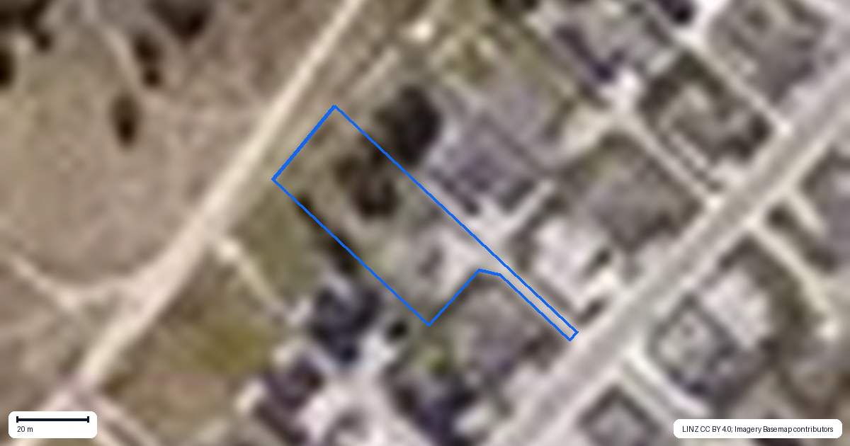 Property context map for 63 Larch Crescent, Alexandra