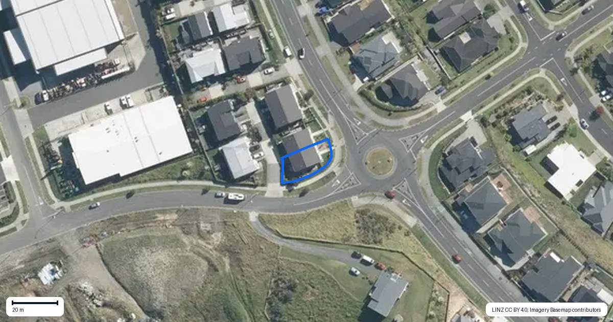 Property context map for 2 James McLeod Way, Silverdale