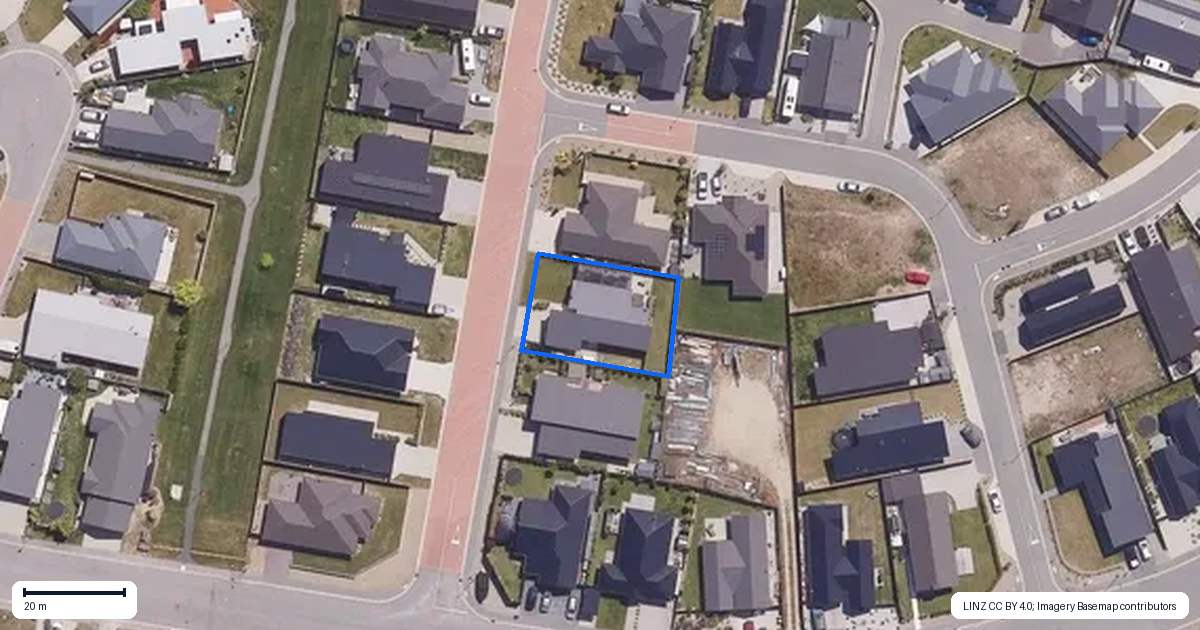 Property context map for 8 Neason Place, Cromwell