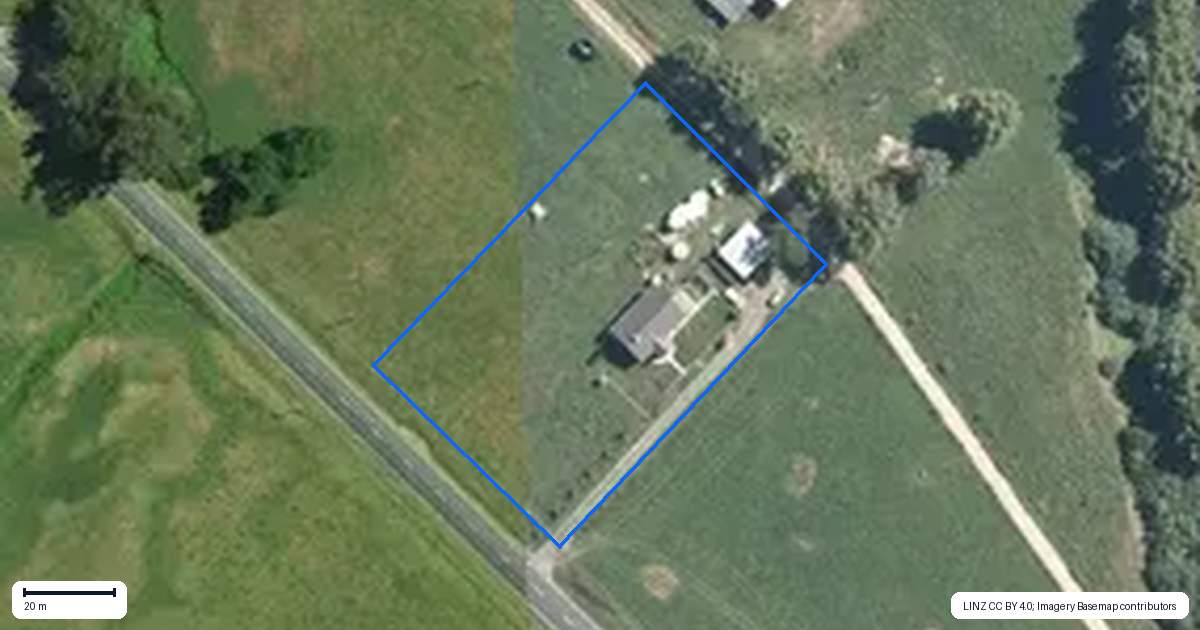 Property context map for 226 Pirongia Road, Te Awamutu