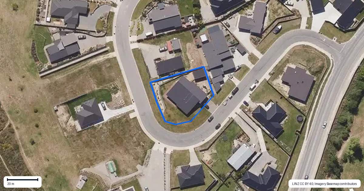 Property context map for 10 Meyer Street, Alexandra