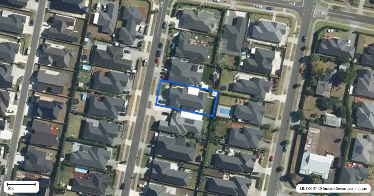 Property context map for 7 Walter Ruddock Avenue, Kumeu
