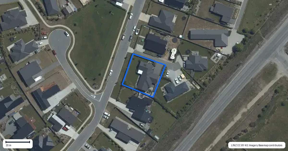 Property context map for 15 Kingfisher Crescent, Albert Town, Wanaka