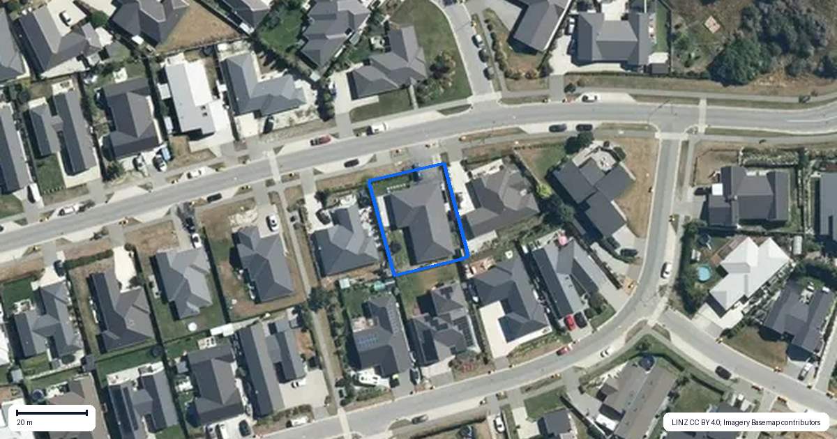 Property context map for 83 Stalker Road, Lower Shotover, Queenstown