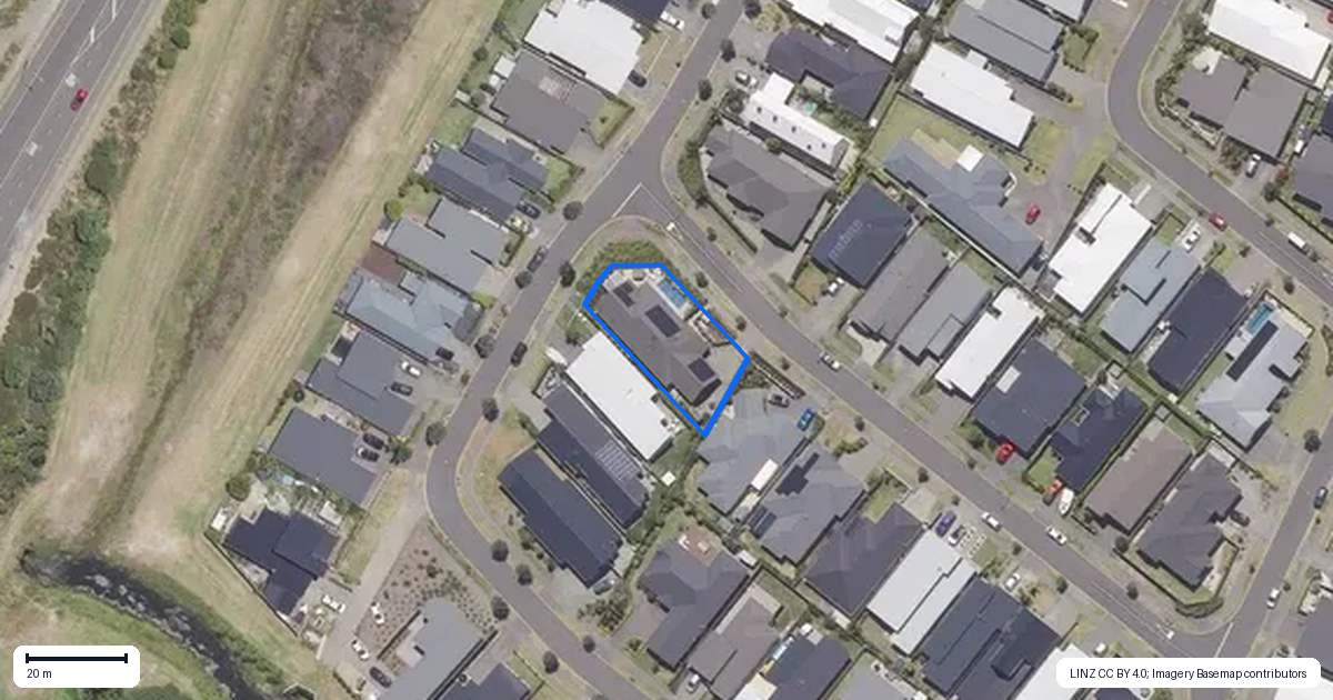 Property context map for 2 Pimelea Street, Papamoa Beach, Papamoa