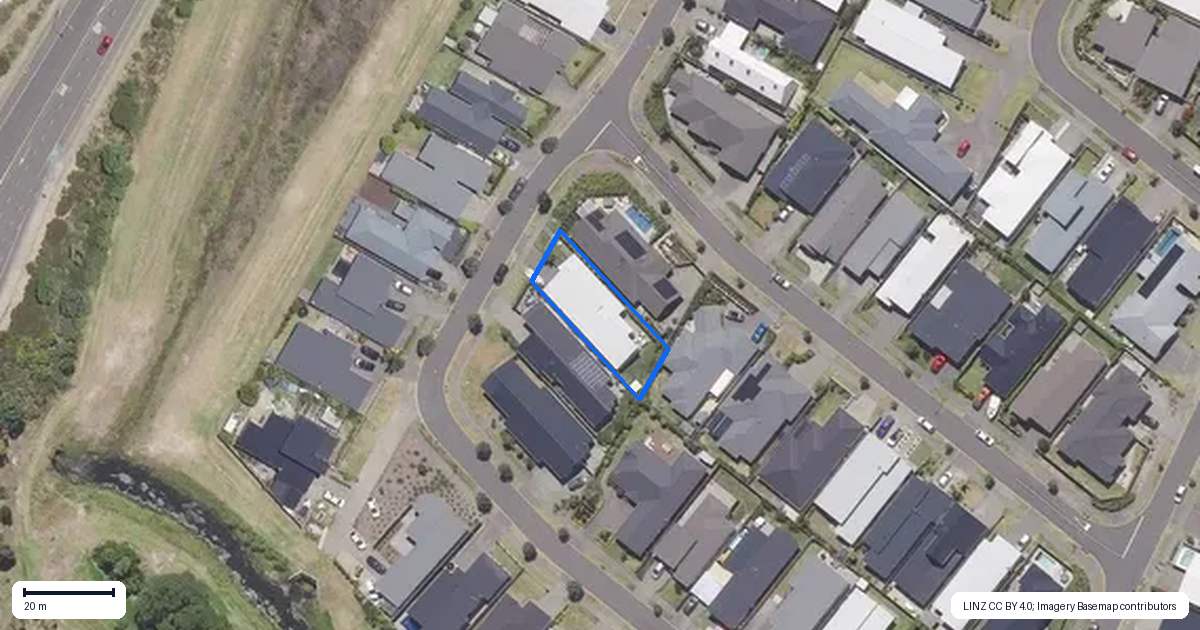 Property context map for 123 Coast Boulevard, Papamoa Beach, Papamoa