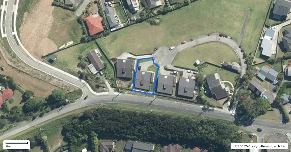 Property context map for 9 Boutique Way, Orewa