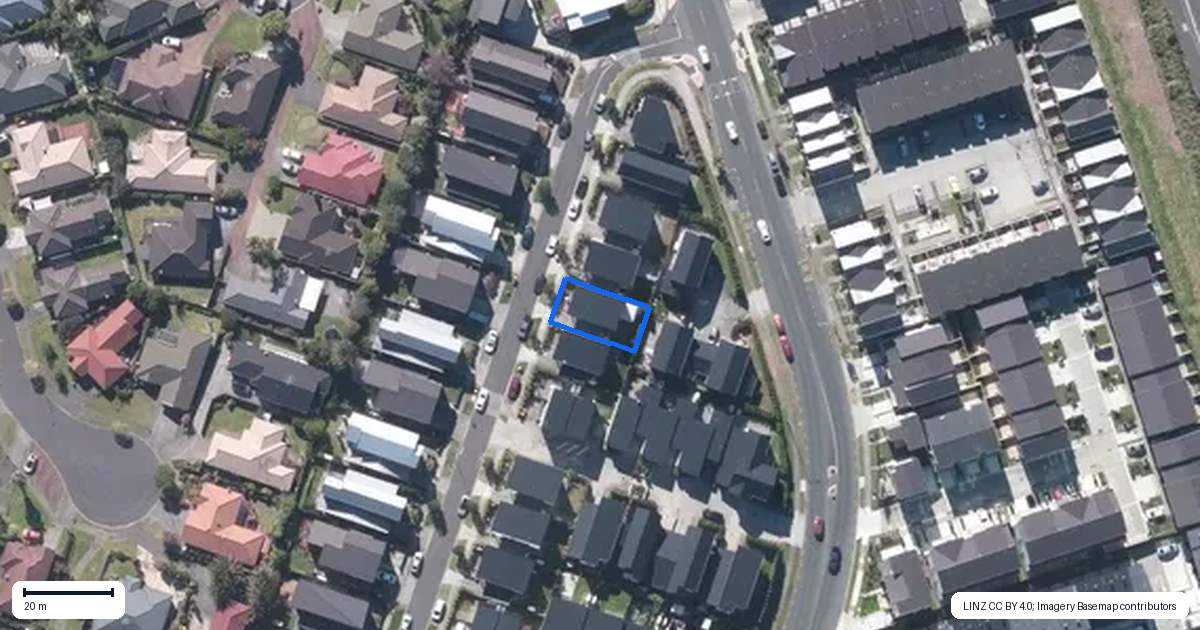 Property context map for 10 Tihema Lane, Westgate, Auckland