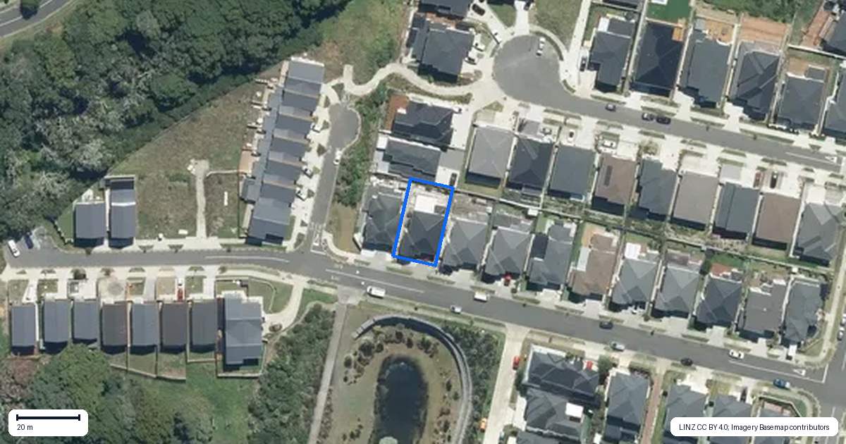 Property context map for 4 Kilcooley Road, Flat Bush, Auckland
