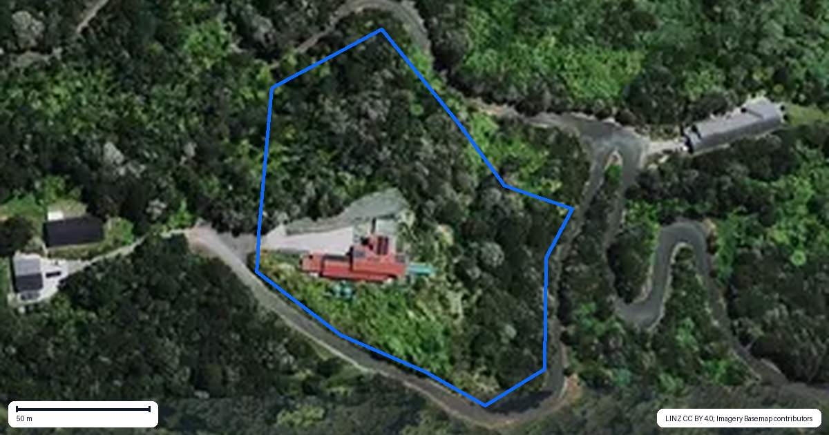 Property context map for 161C Hakarimata Road, Ngaruawahia
