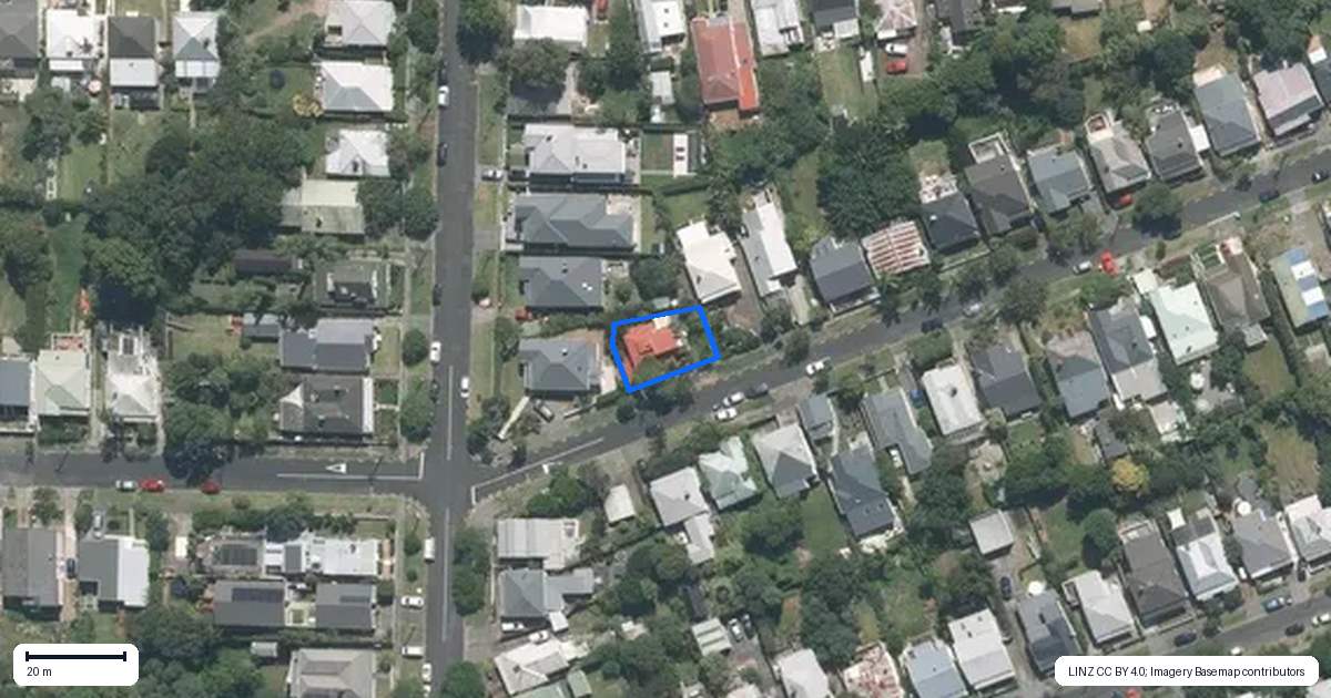 Property context map for 23B Kingsland Avenue, Kingsland, Auckland