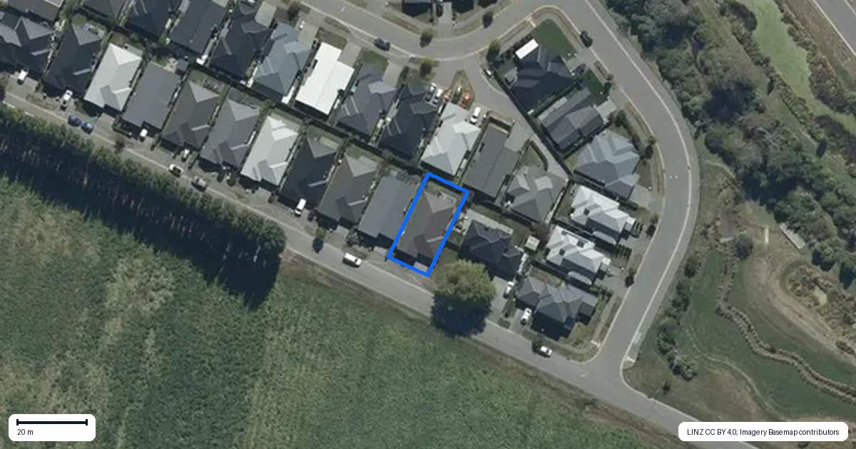Property context map for 63 Thompsons Road, Belfast, Christchurch