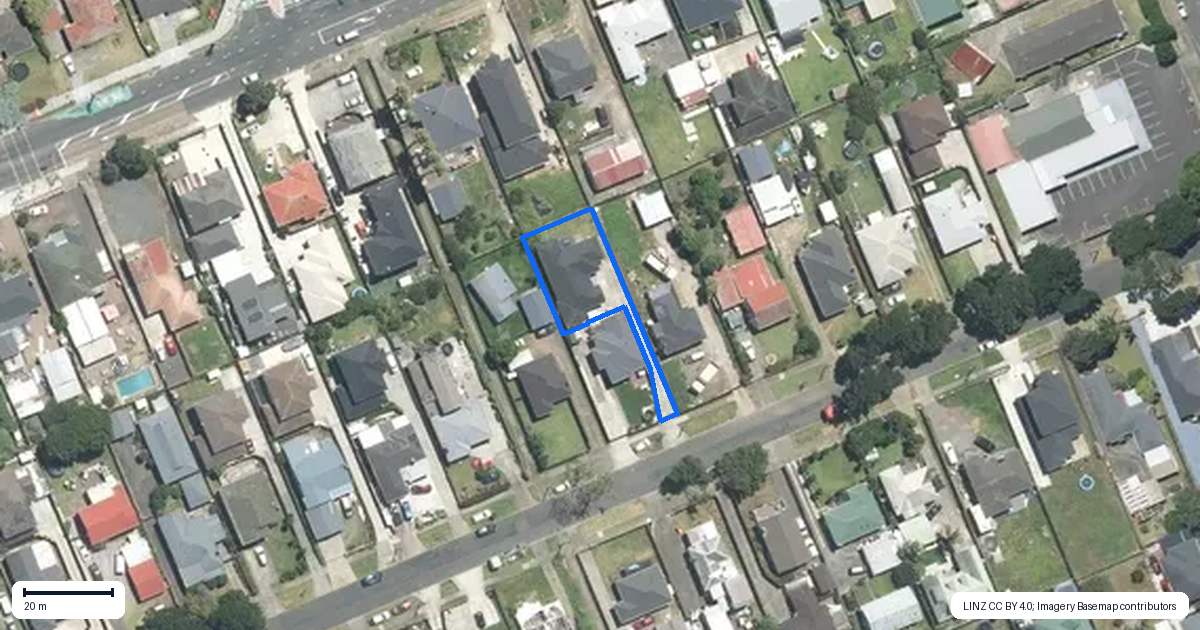 Property context map for 22A Freyberg Avenue, Papatoetoe, Auckland