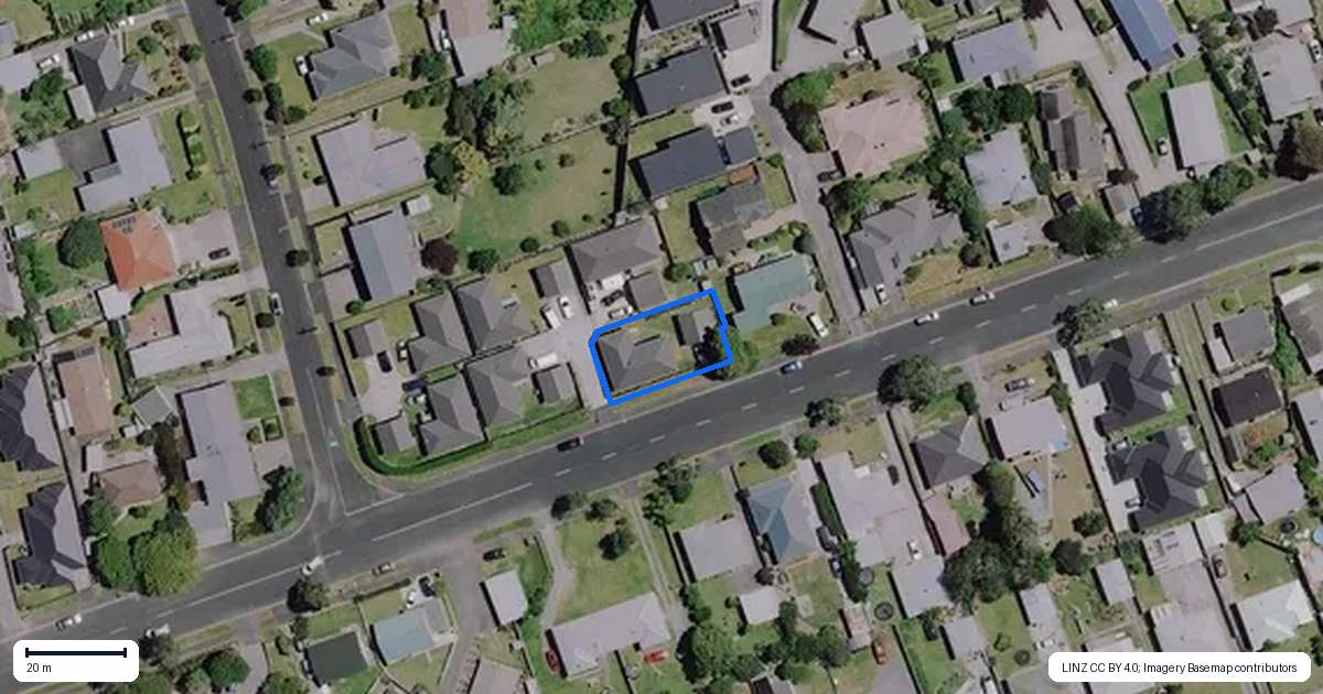 Property context map for 43D Insoll Avenue, Enderley, Hamilton