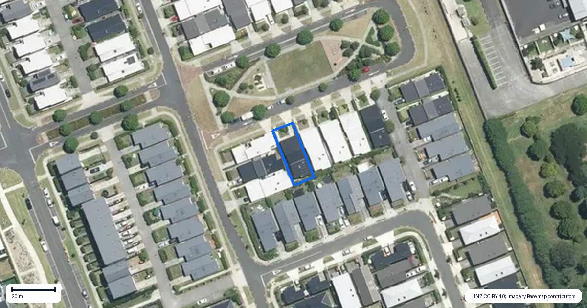 Property context map for 4 Leadership Crescent, Papakura