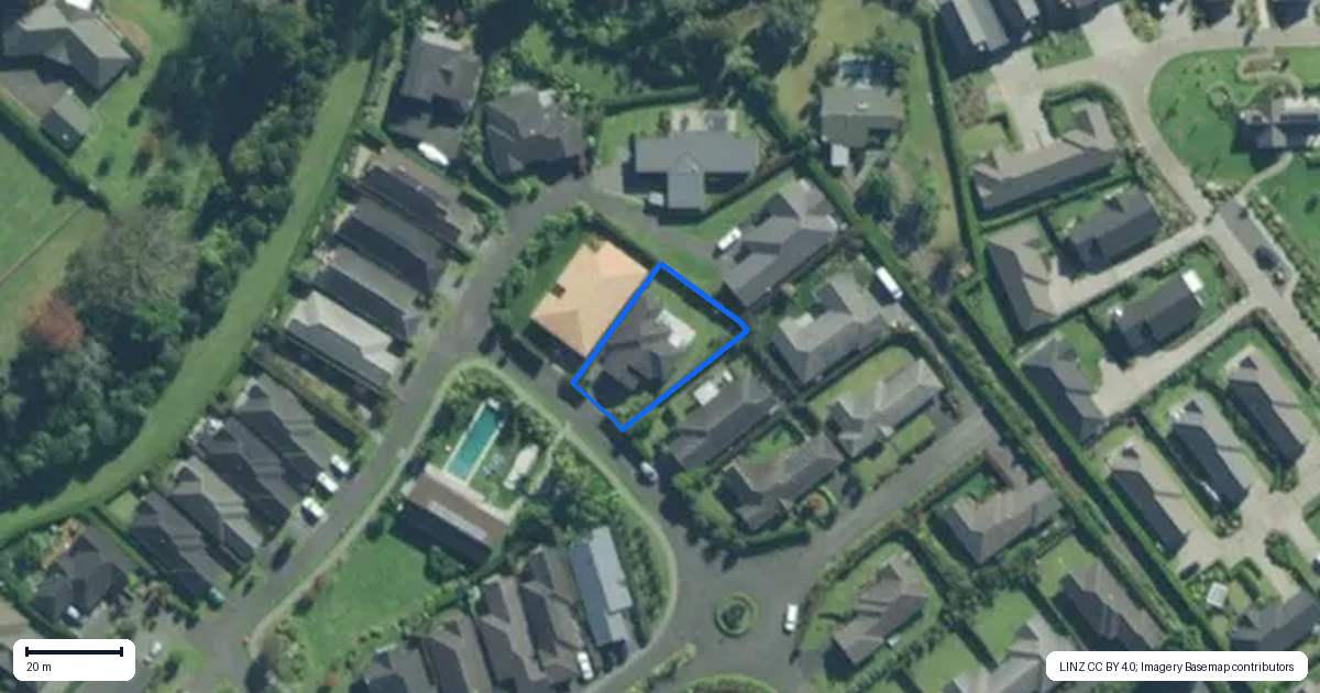 Property context map for 43 Sarawak Drive, Kerikeri