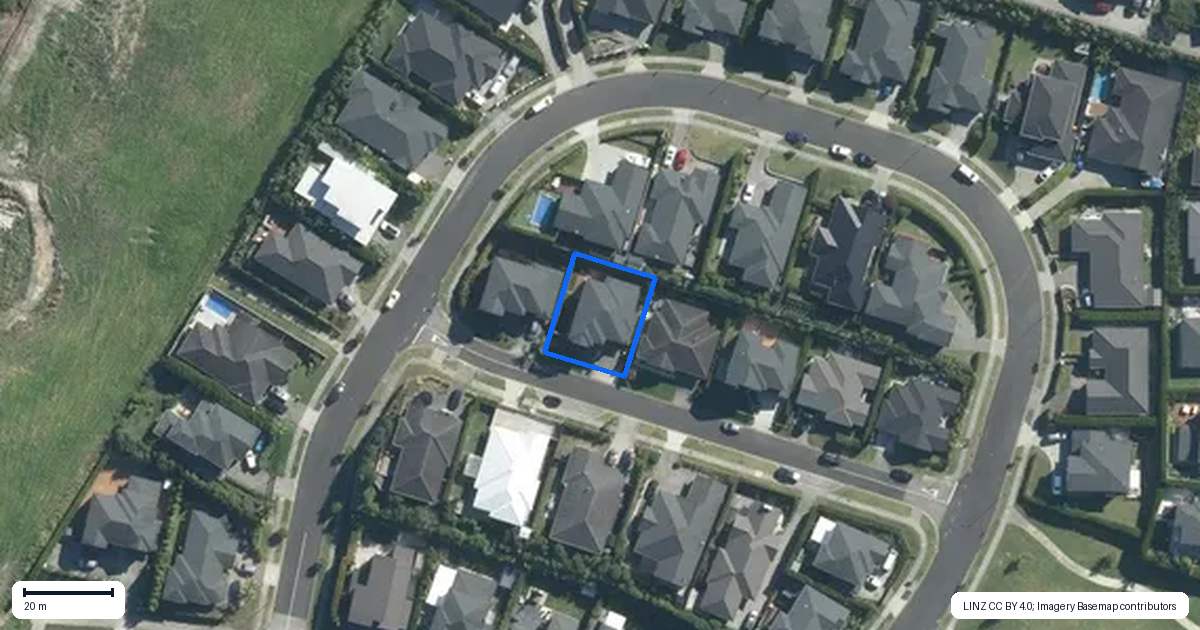 Property context map for 10 Ian Gordon Lane, Orewa