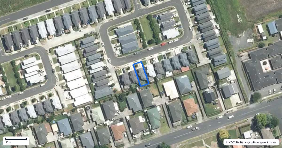 Property context map for 35 Divide Loop, Takanini, Auckland