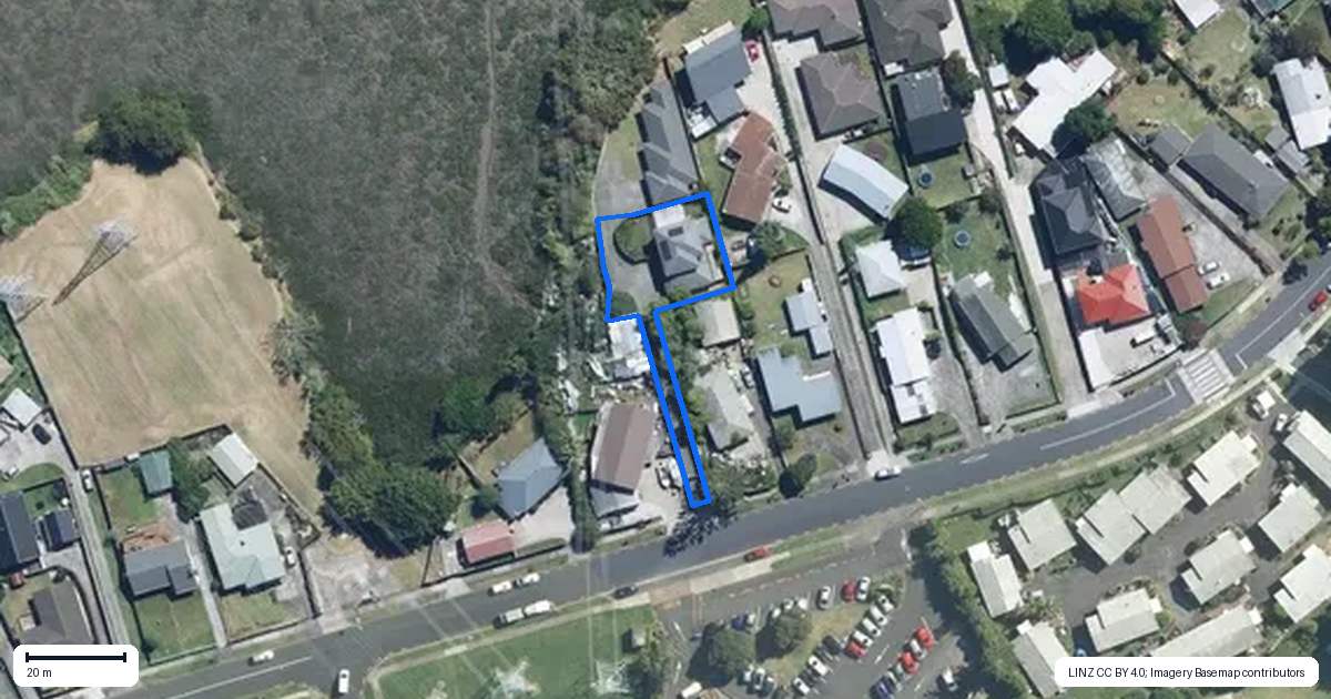 Property context map for 29A Edgewater Drive, Pakuranga, Auckland